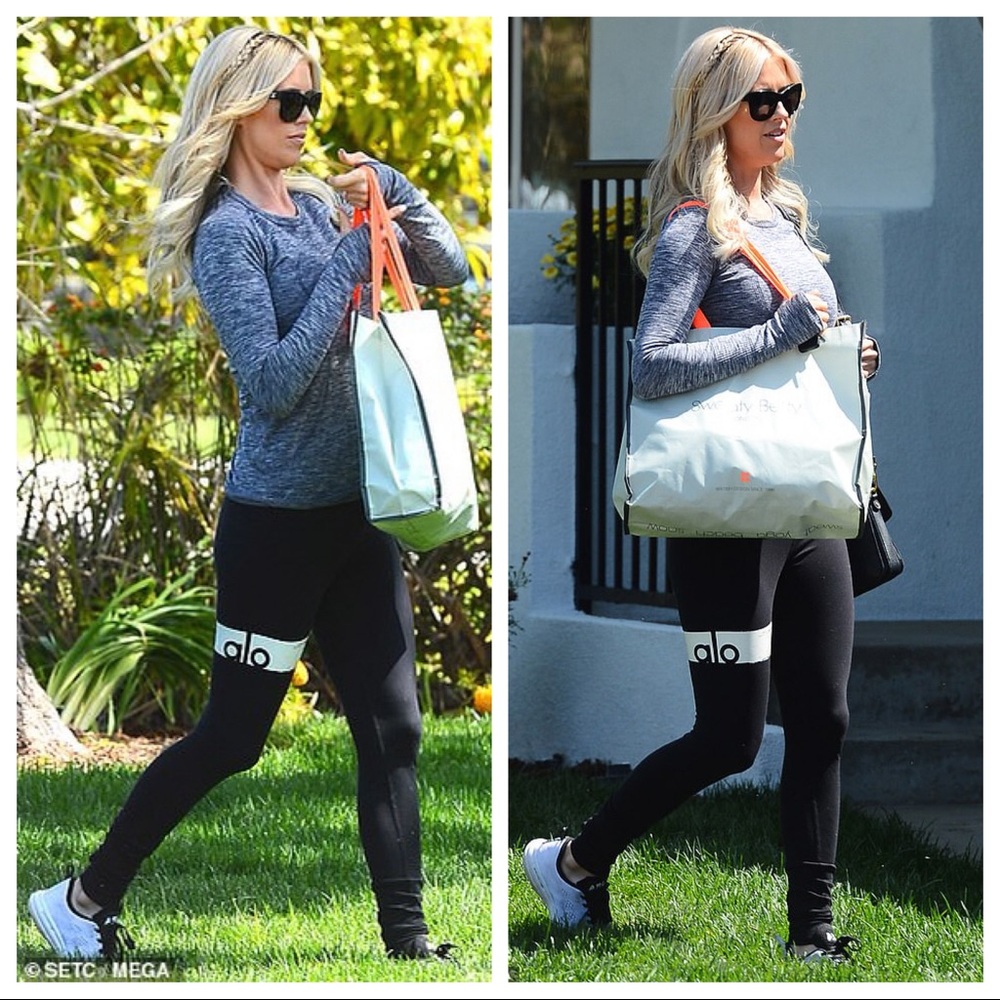 Christina Hall Alo Leggings